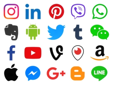 An image of various popular apps used today